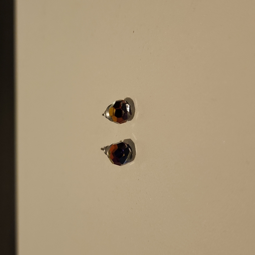 Stud Crystal stone earrings